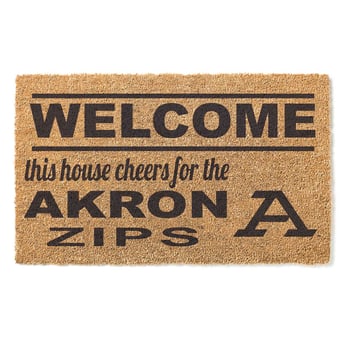 Akron Zips 18" x 30" Welcome Doormat