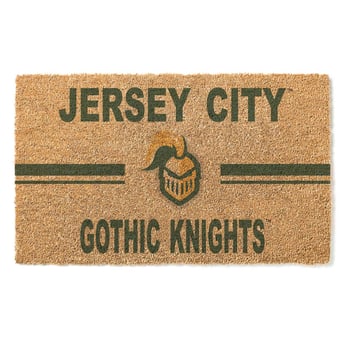 New Jersey City Gothic Knights 18" x 30" Team Logo Doormat