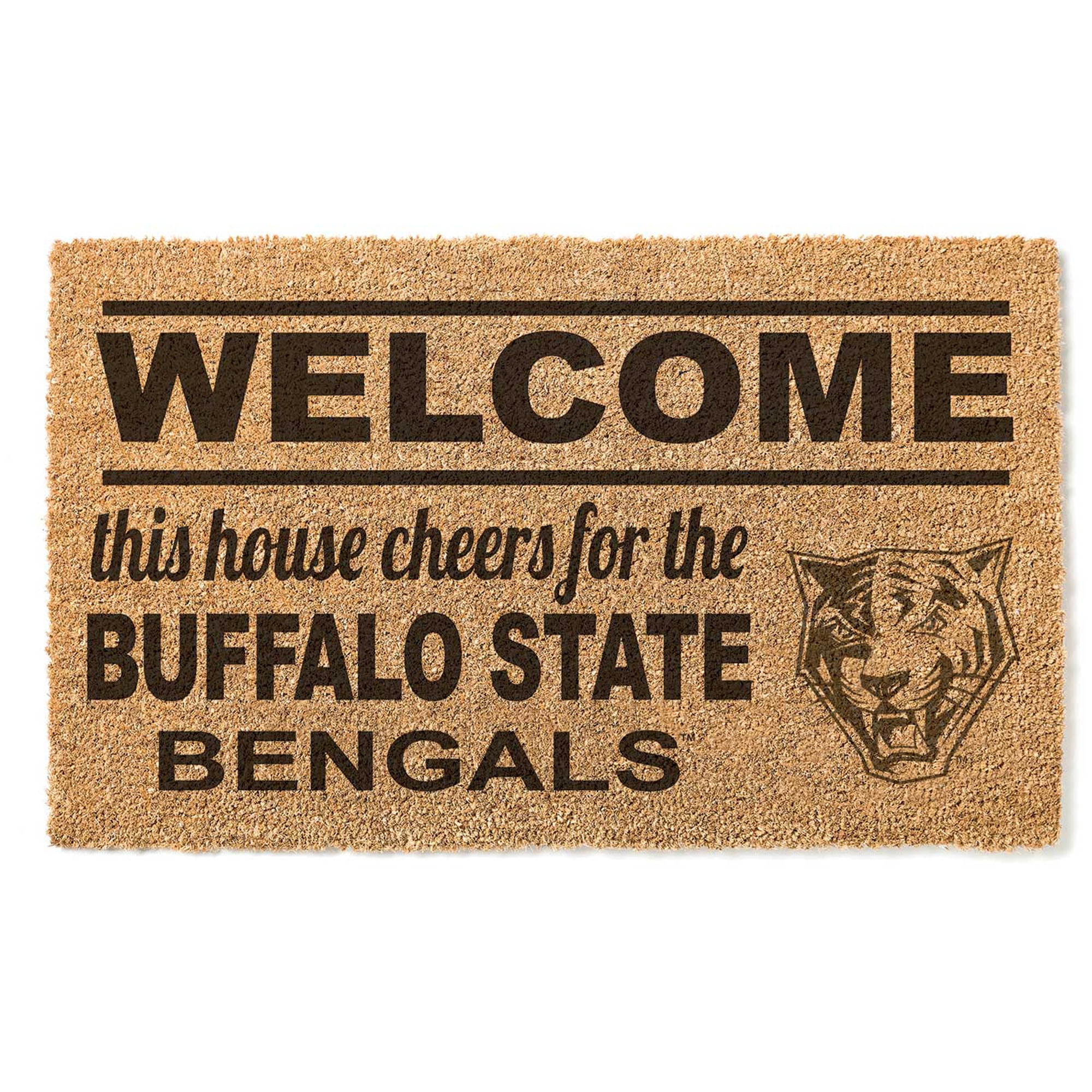 Buffalo State Bengals 18" x 30" Welcome Doormat