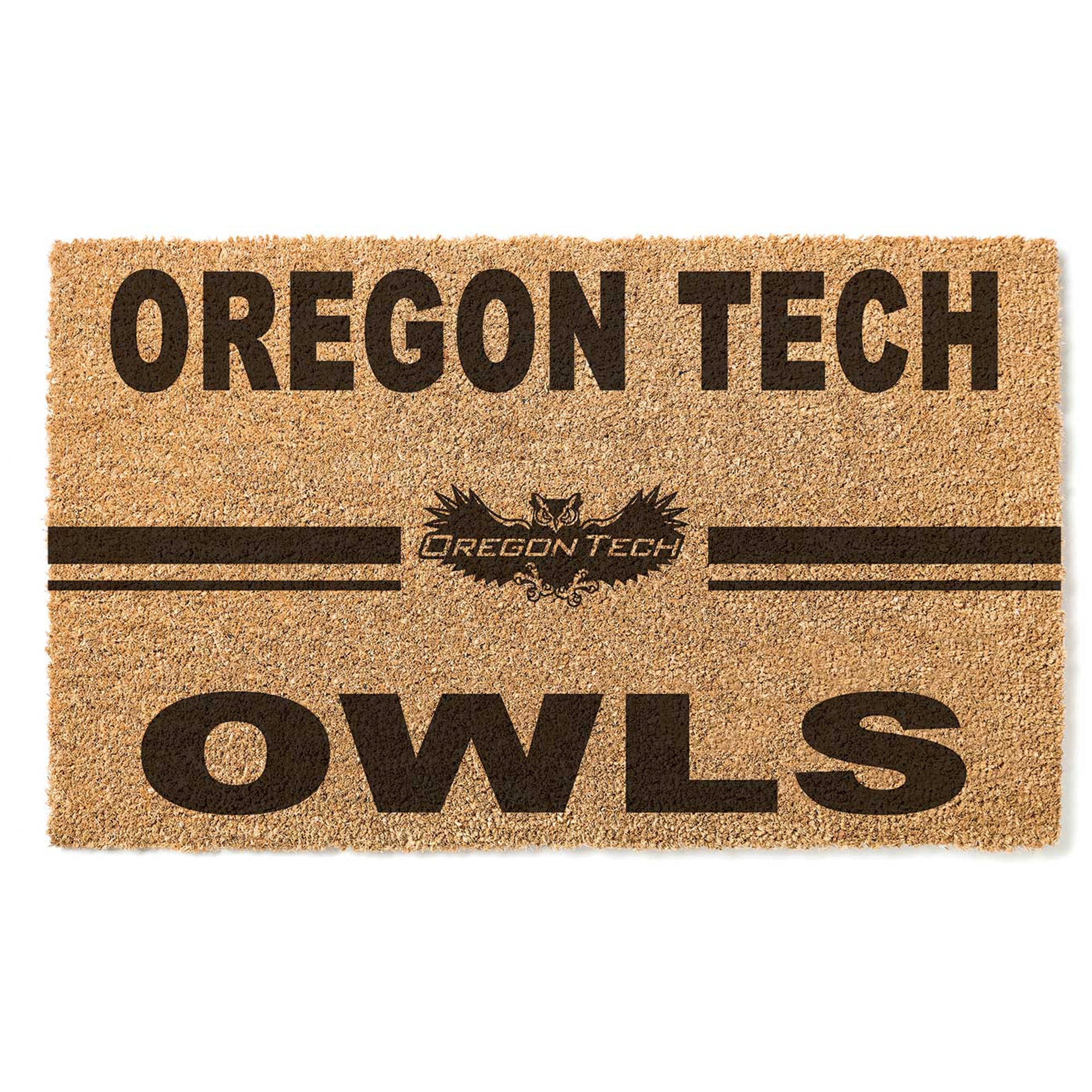 Oregon Tech Hustlin' Owls 18" x 30" Team Logo Doormat