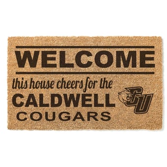 Caldwell Cougars 18" x 30" Welcome Doormat
