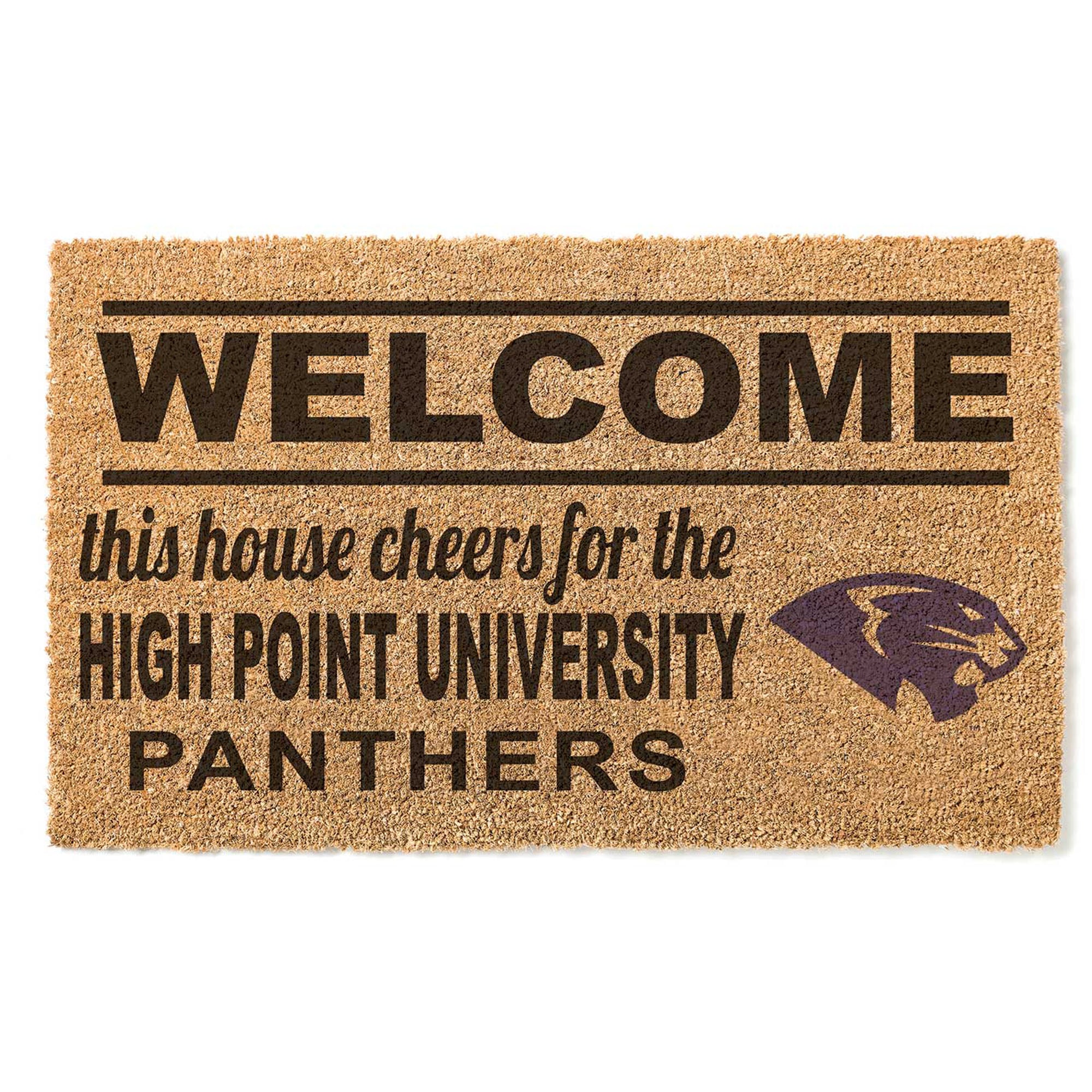 High Point Panthers 18" x 30" Welcome Doormat