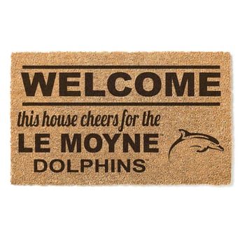 Le Moyne Dolphins 18" x 30" Welcome Doormat