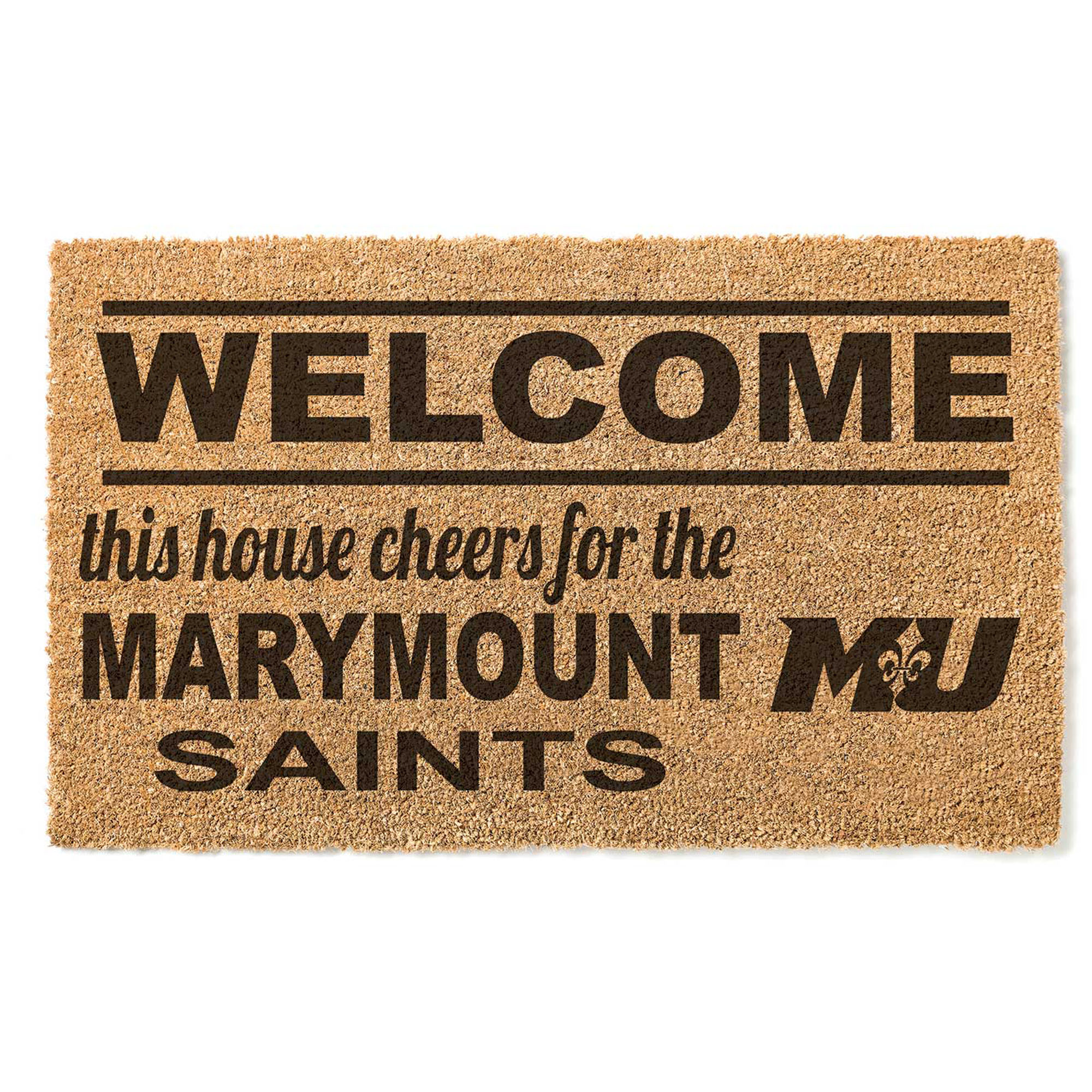 Marymount Saints 18" x 30" Welcome Doormat