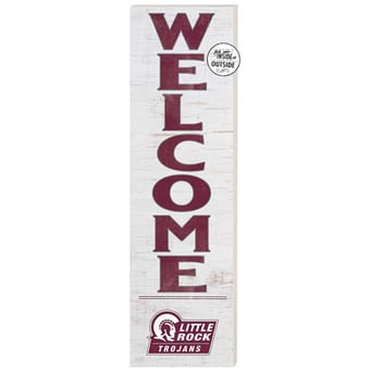 Arkansas Little Rock Trojans 10'' x 35'' Indoor/Outdoor Welcome Sign