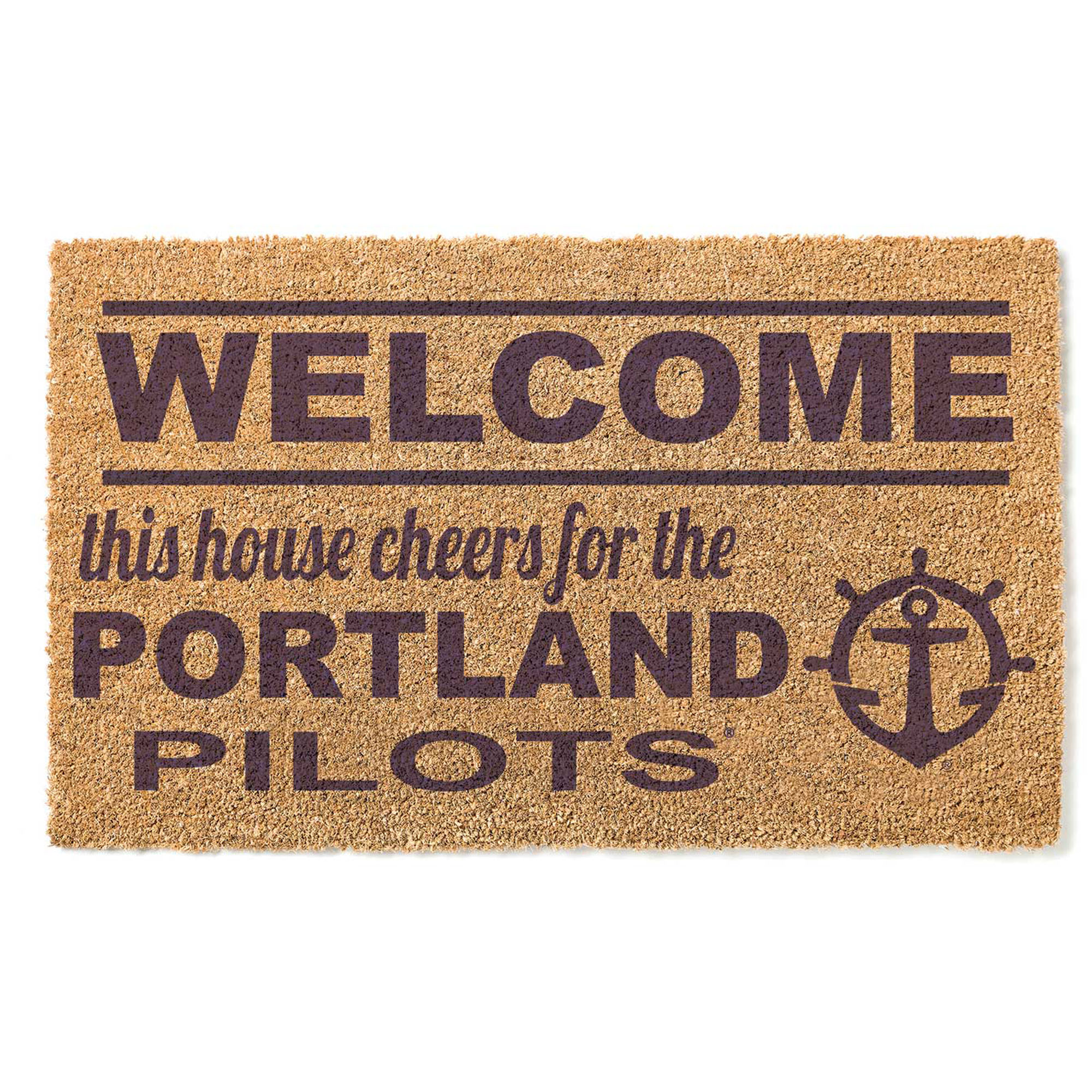 Portland Pilots 18" x 30" Welcome Doormat