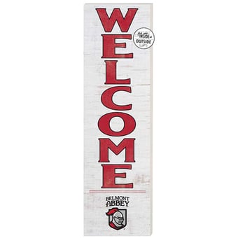 Belmont Abbey Crusaders 10'' x 35'' Indoor/Outdoor Welcome Sign