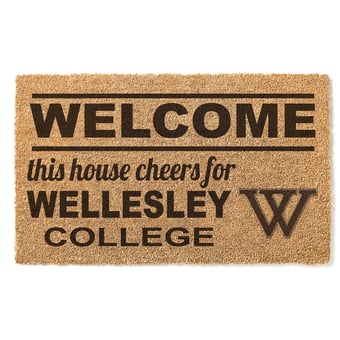 Wellesley Blue 18" x 30" Welcome Doormat