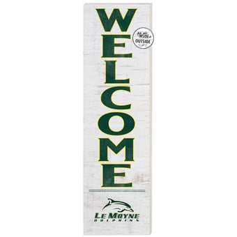 Le Moyne Dolphins 10'' x 35'' Indoor/Outdoor Welcome Sign