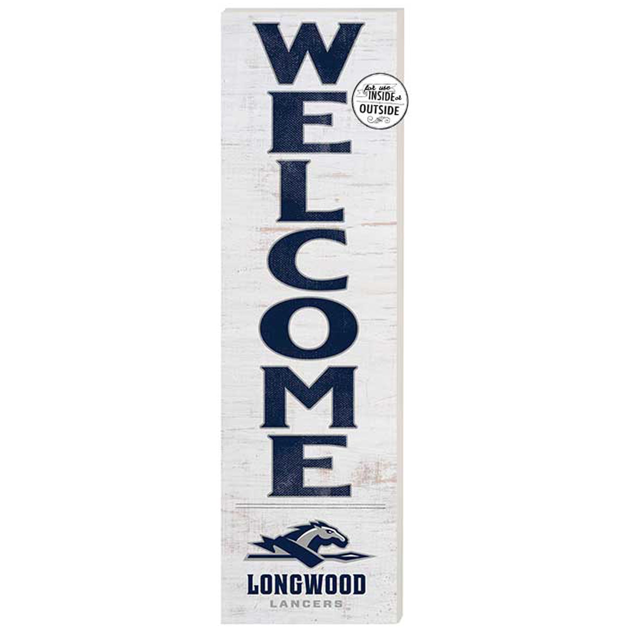 Longwood Lancers 10'' x 35'' Indoor/Outdoor Welcome Sign