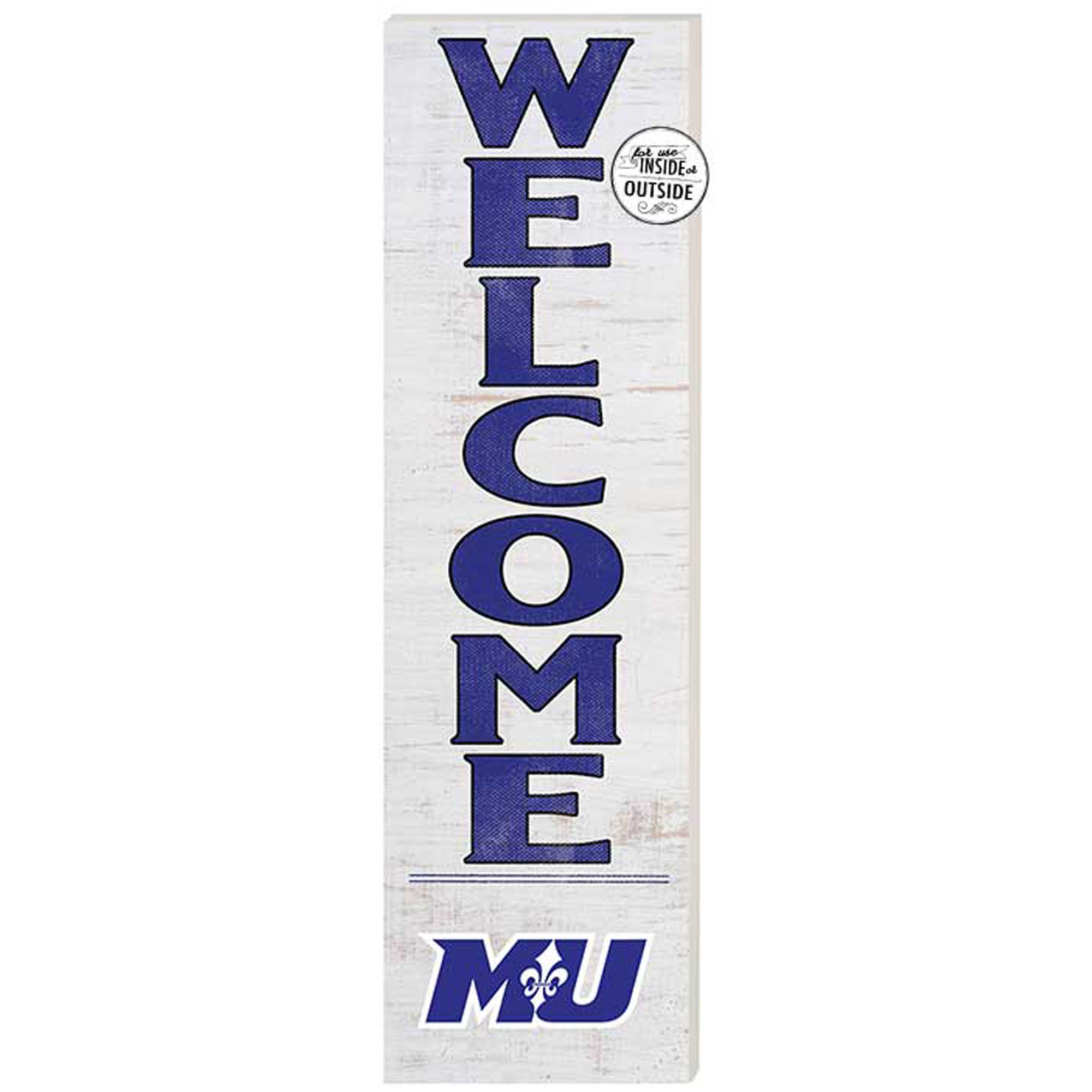 Marymount Saints 10'' x 35'' Indoor/Outdoor Welcome Sign