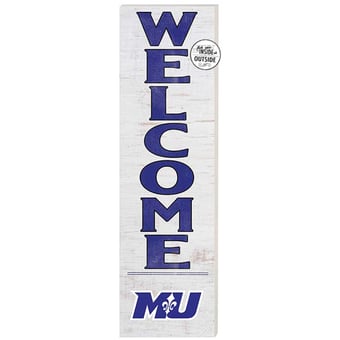 Marymount Saints 10'' x 35'' Indoor/Outdoor Welcome Sign