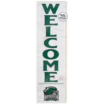 Northeastern State Riverhawks 10'' x 35'' Indoor/Outdoor Welcome Sign