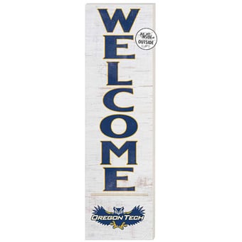 Oregon Tech Hustlin' Owls 10'' x 35'' Indoor/Outdoor Welcome Sign