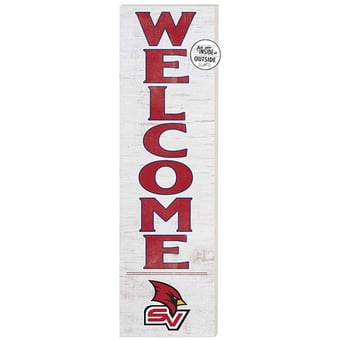 Saginaw Valley State Cardinals 10'' x 35'' Indoor/Outdoor Welcome Sign