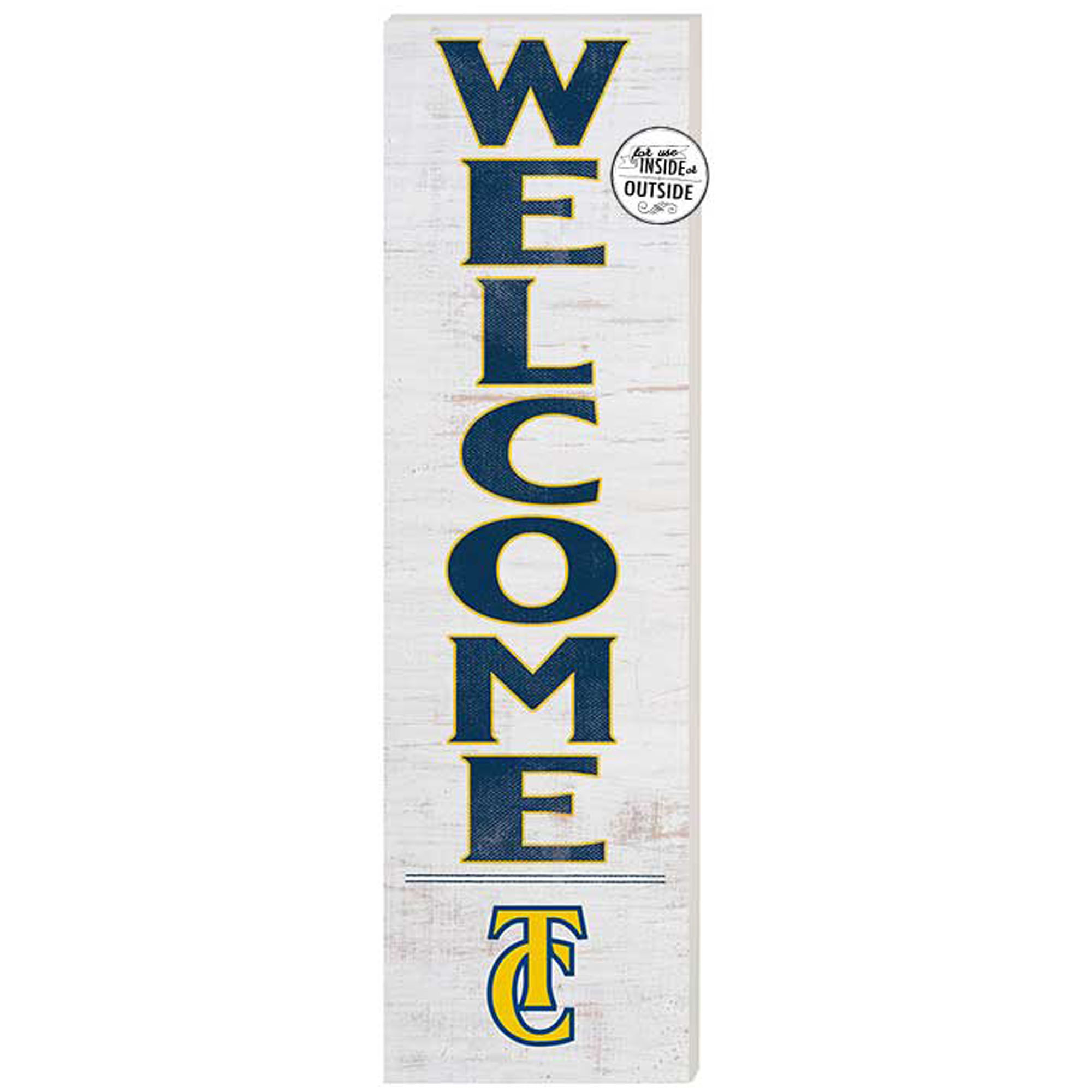Trinity Bantams 10'' x 35'' Indoor/Outdoor Welcome Sign