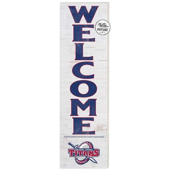 Detroit Mercy Titans 10'' x 35'' Indoor/Outdoor Welcome Sign