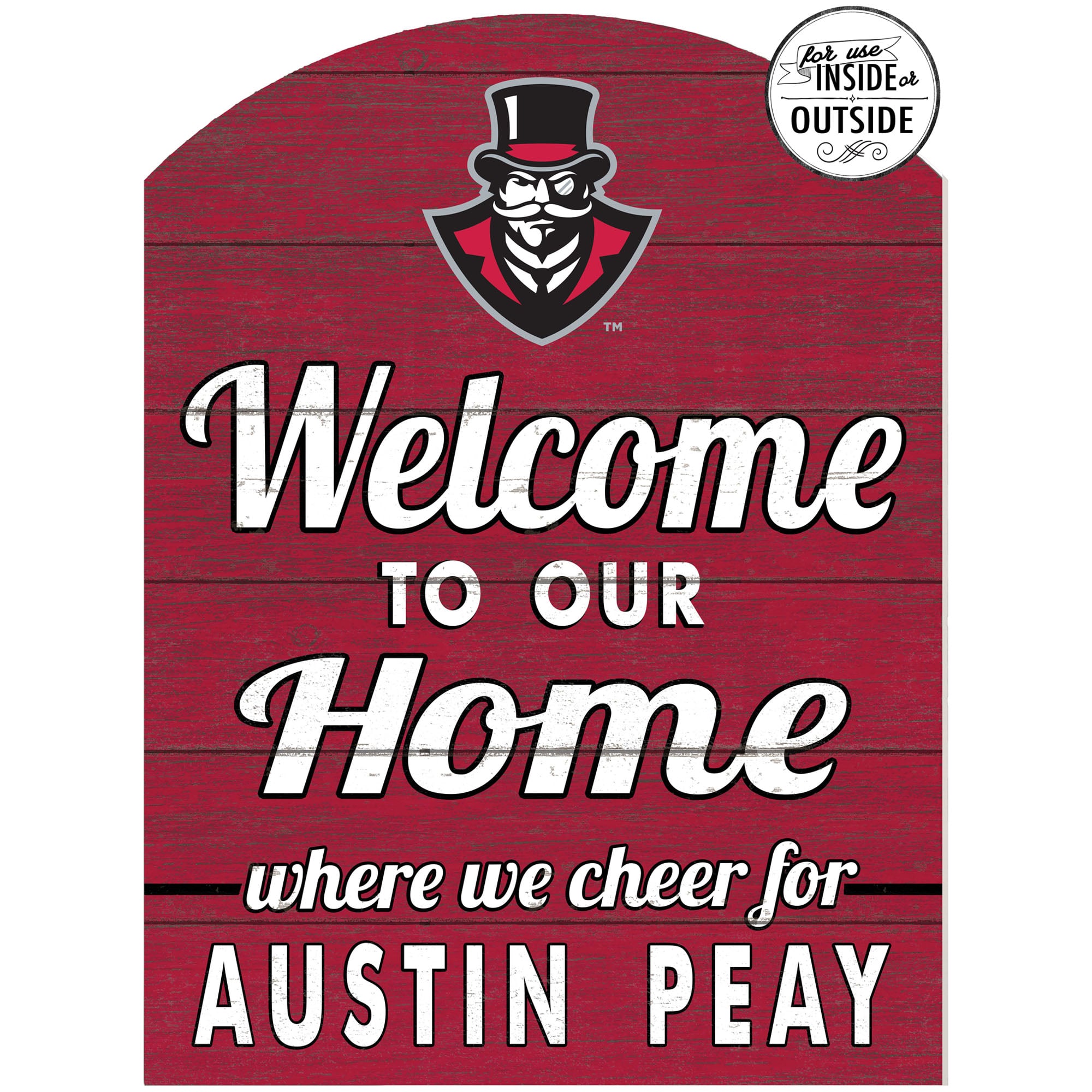 Austin Peay State Governors 16'' x 22'' Indoor/Outdoor Marquee Sign