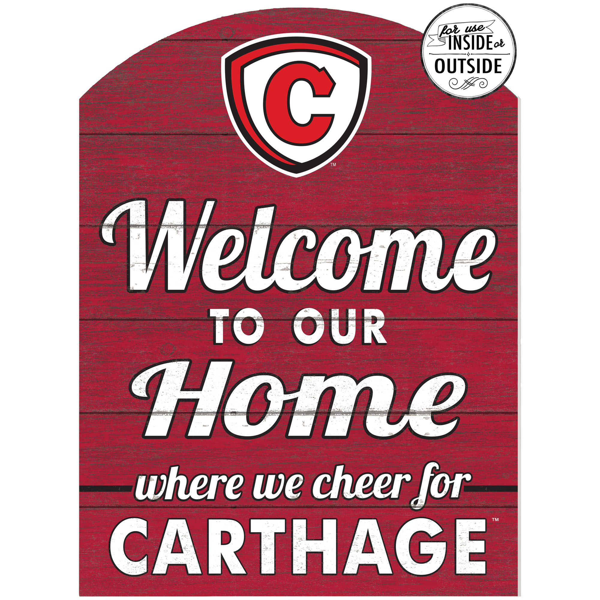 Carthage Firebirds 16” x 22” Indoor/Outdoor Marquee Sign Carthage Firebirds 16” x 22” Indoor/Outdoor Marquee Sign
