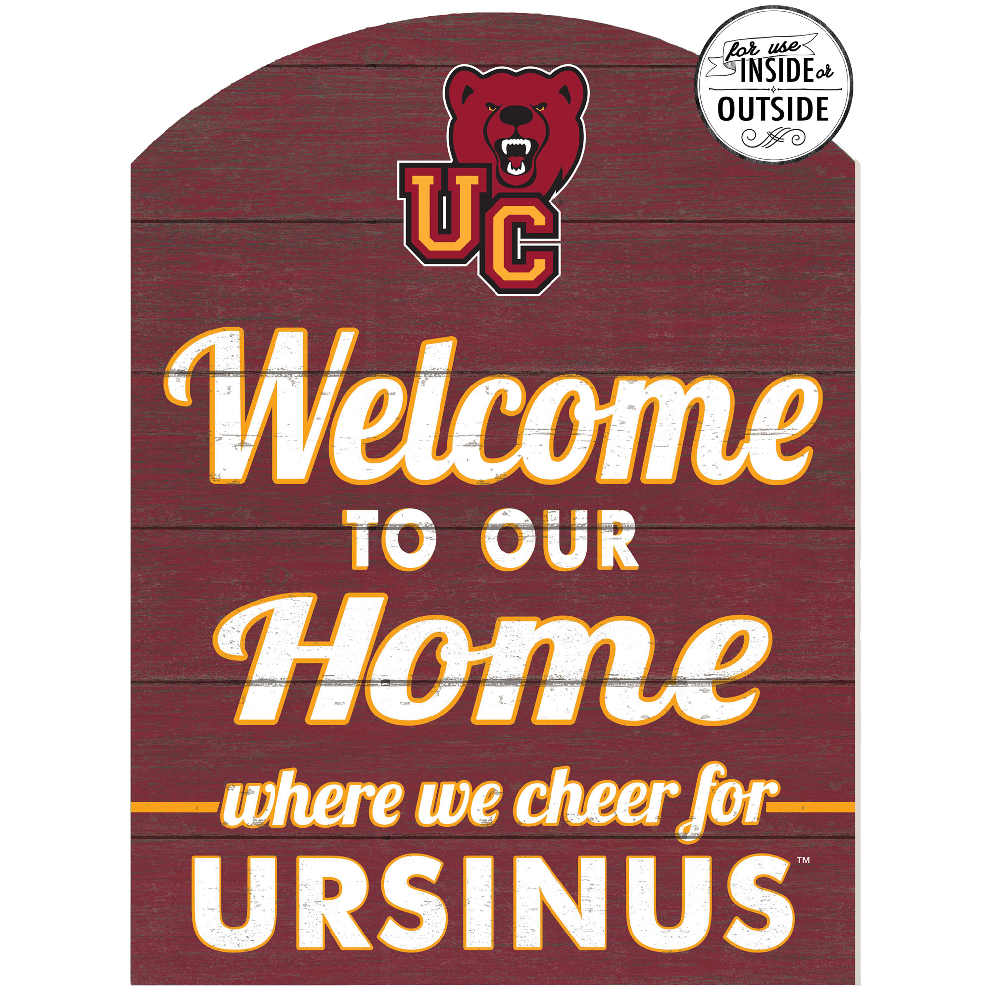 Ursinus Bears 16'' x 22'' Indoor/Outdoor Marquee Sign