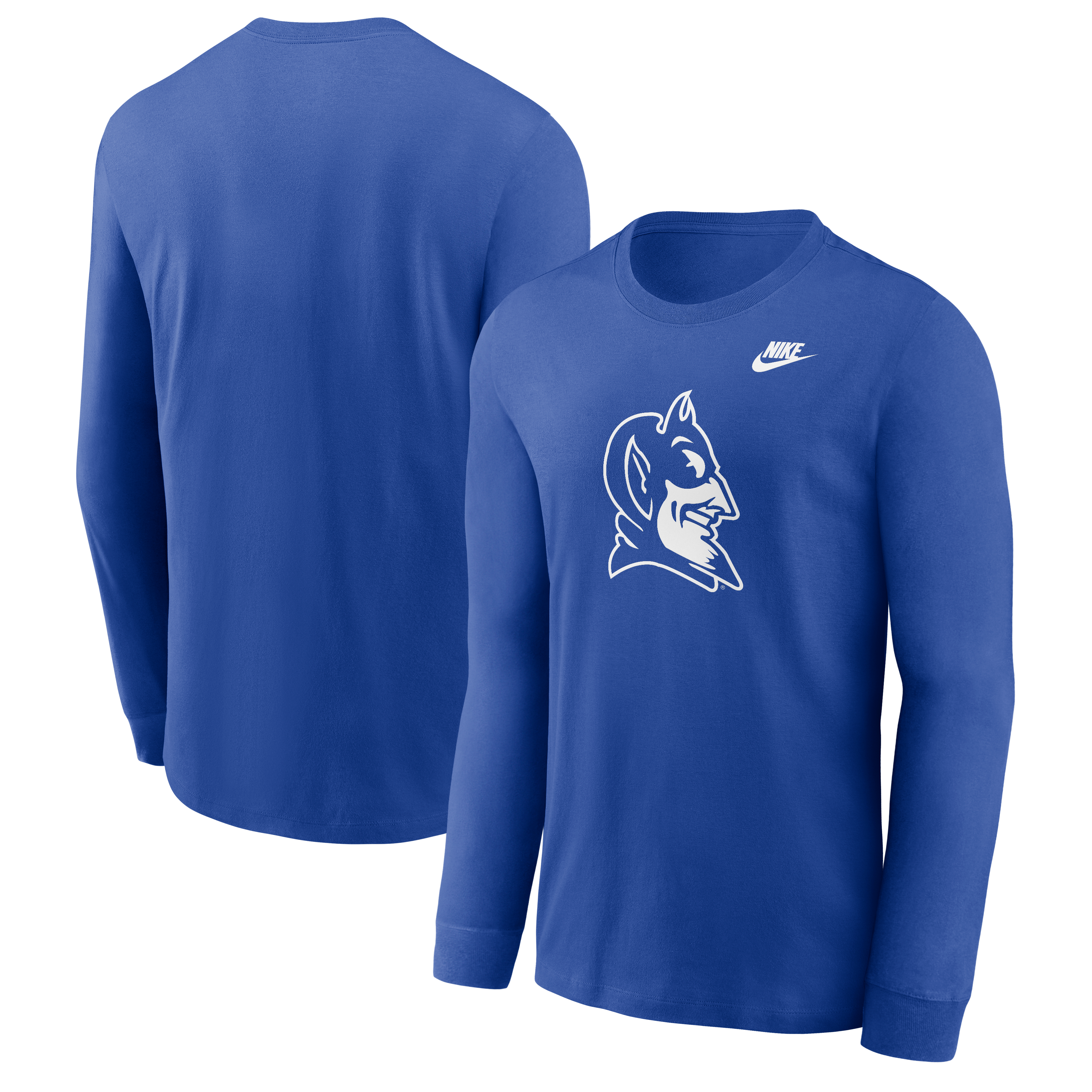 Men's Nike Royal Duke Blue Devils Legacy Long Sleeve T-Shirt
