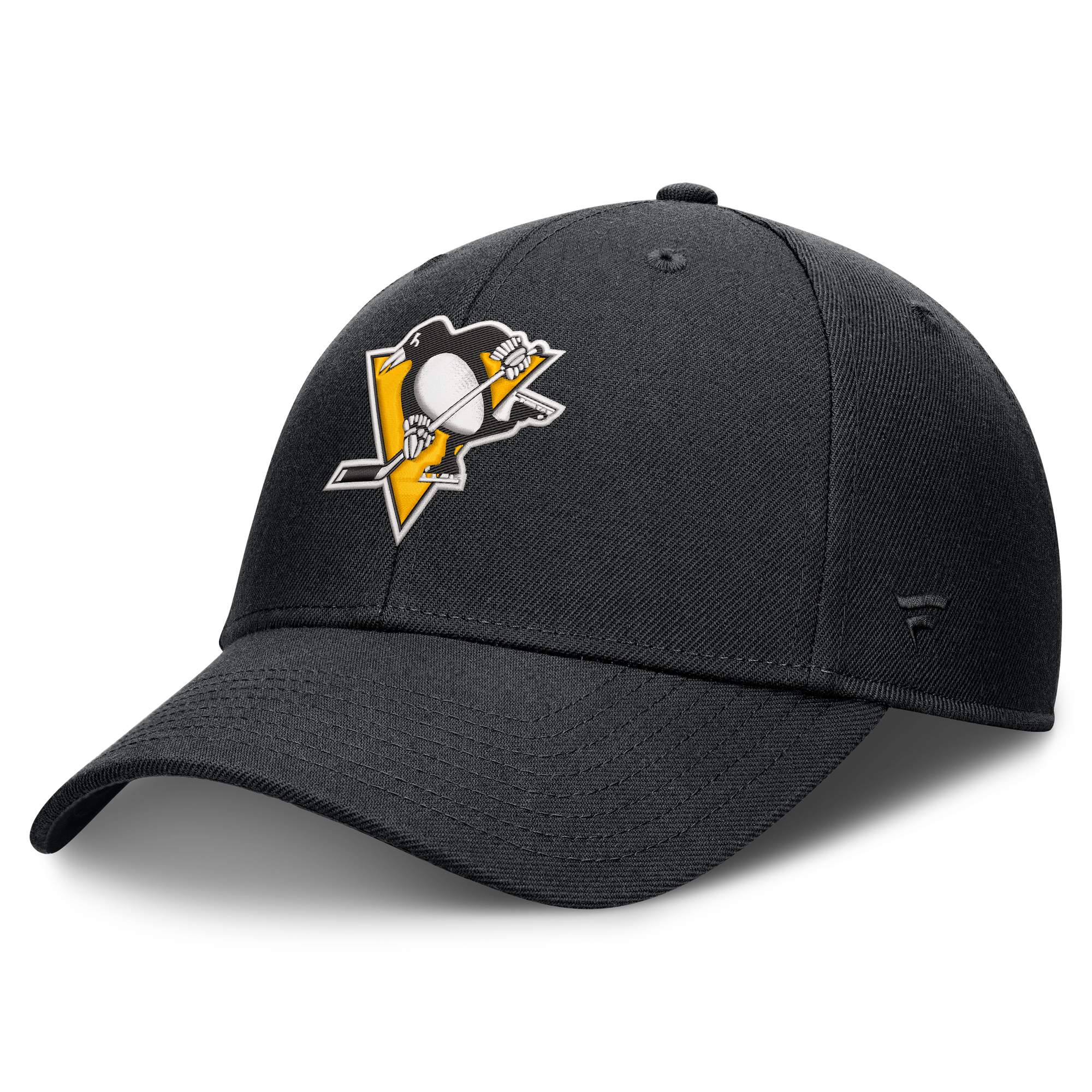 Men's Fanatics Black Pittsburgh Penguins Force Adjustable Hat