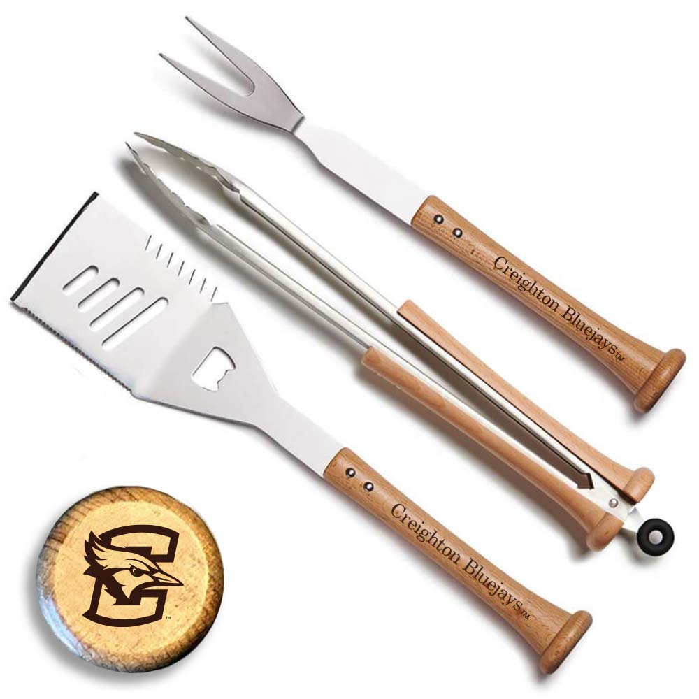 Baseball BBQ Creighton Bluejays Triple Play Combo Set