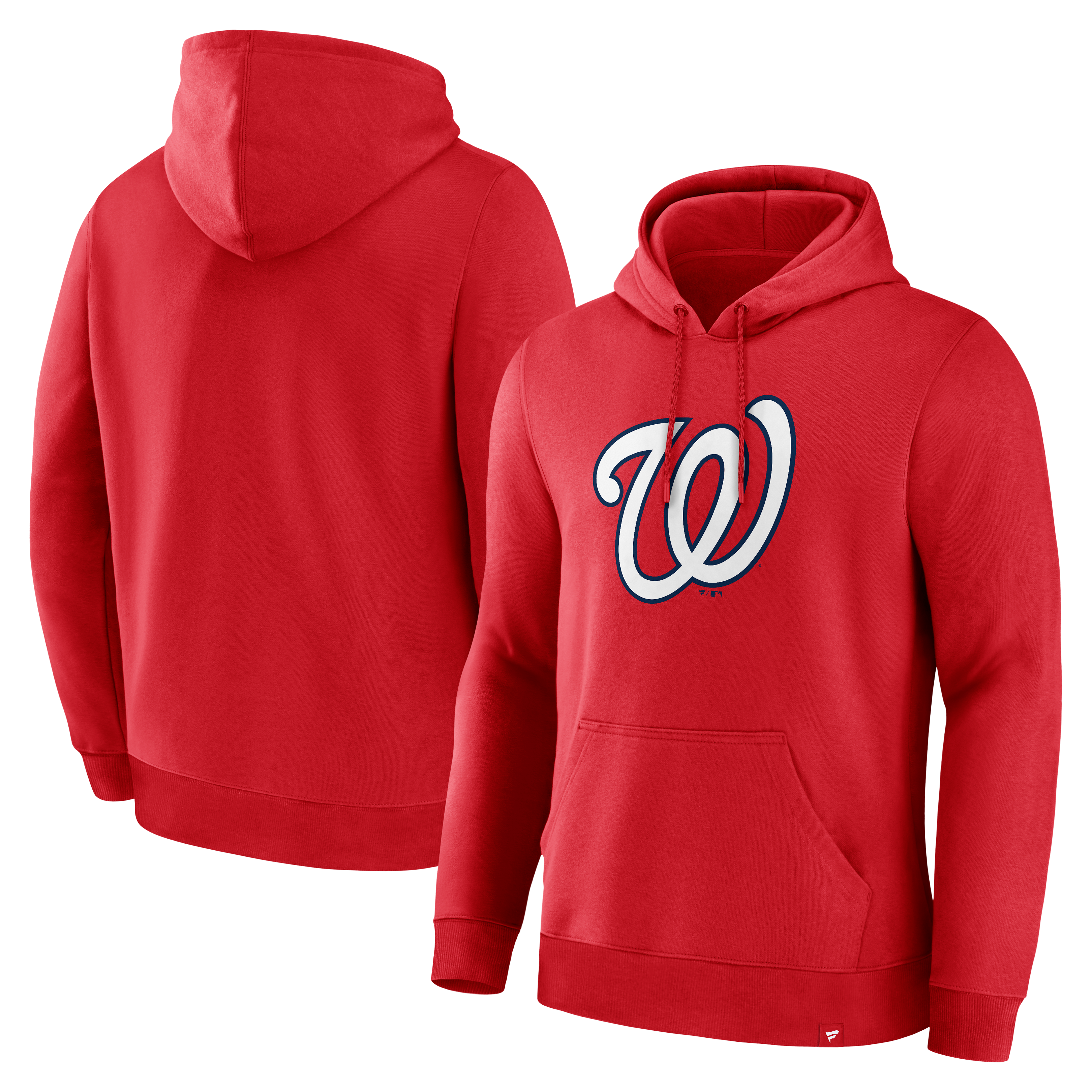 Men's Fanatics Red Washington Nationals Primary Logo Legacy Hoodie