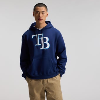 Men's Fanatics Navy Tampa Bay Rays Primary Logo Legacy Hoodie