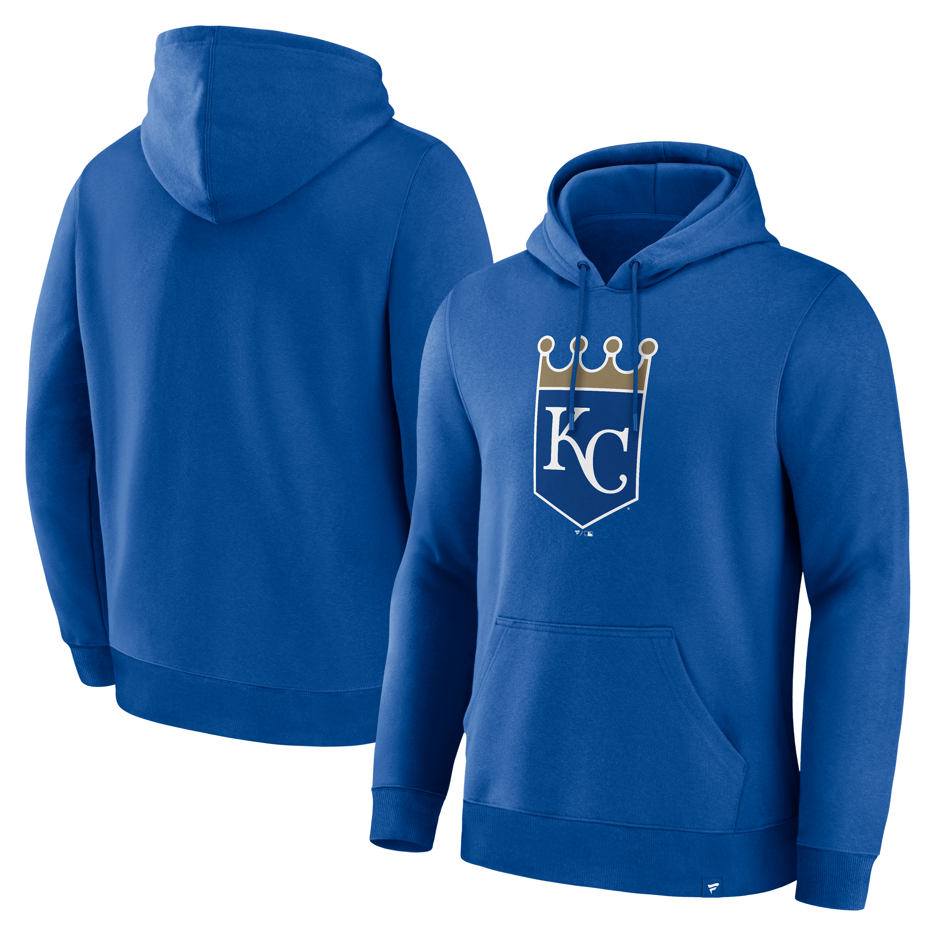 Men's Fanatics Royal Kansas City Royals Primary Logo Legacy Hoodie