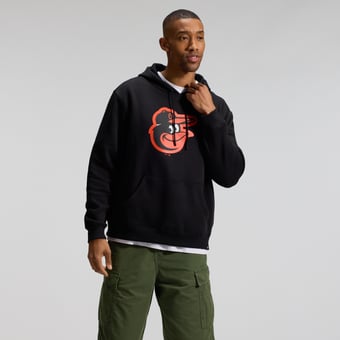 Men's Fanatics Black Baltimore Orioles Primary Logo Legacy Hoodie