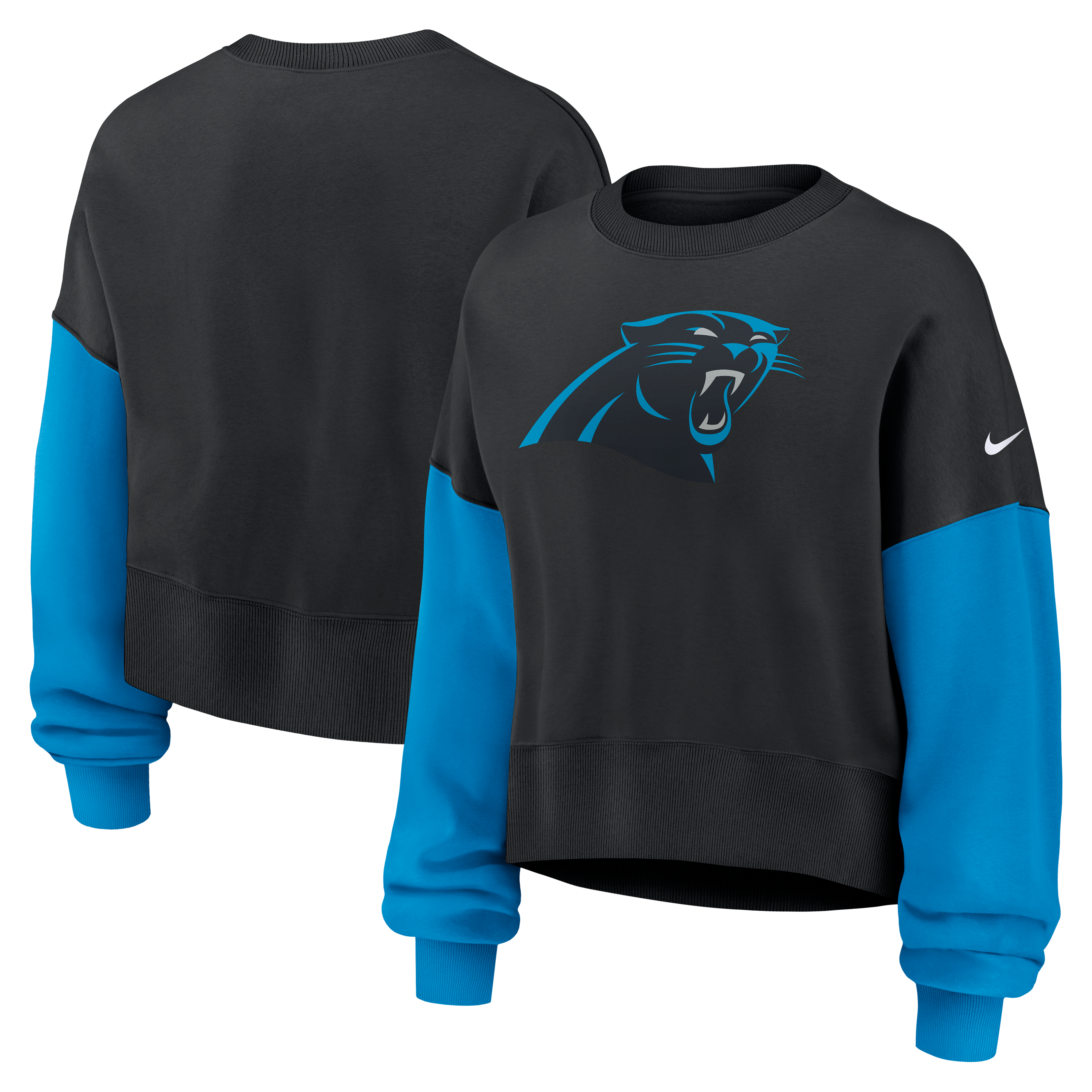 Women’s Nike Black Carolina Panthers Oversized Phoenix Fleece Sweatshirt Women’s Nike Black Carolina Panthers Oversized Phoenix Fleece Sweatshirt