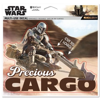 WinCraft  The Mandalorian 5" x 6" Multi-Use Decal