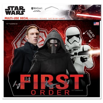 WinCraft First Order Star Wars 5" x 6" Multi-Use Decal