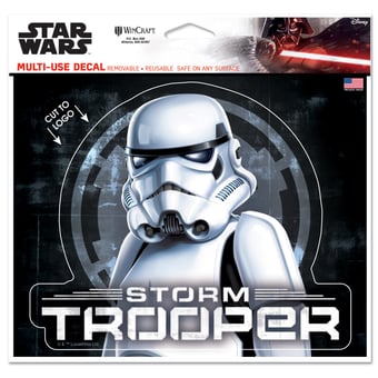 WinCraft Stormtrooper Star Wars 5" x 6" Multi-Use Decal