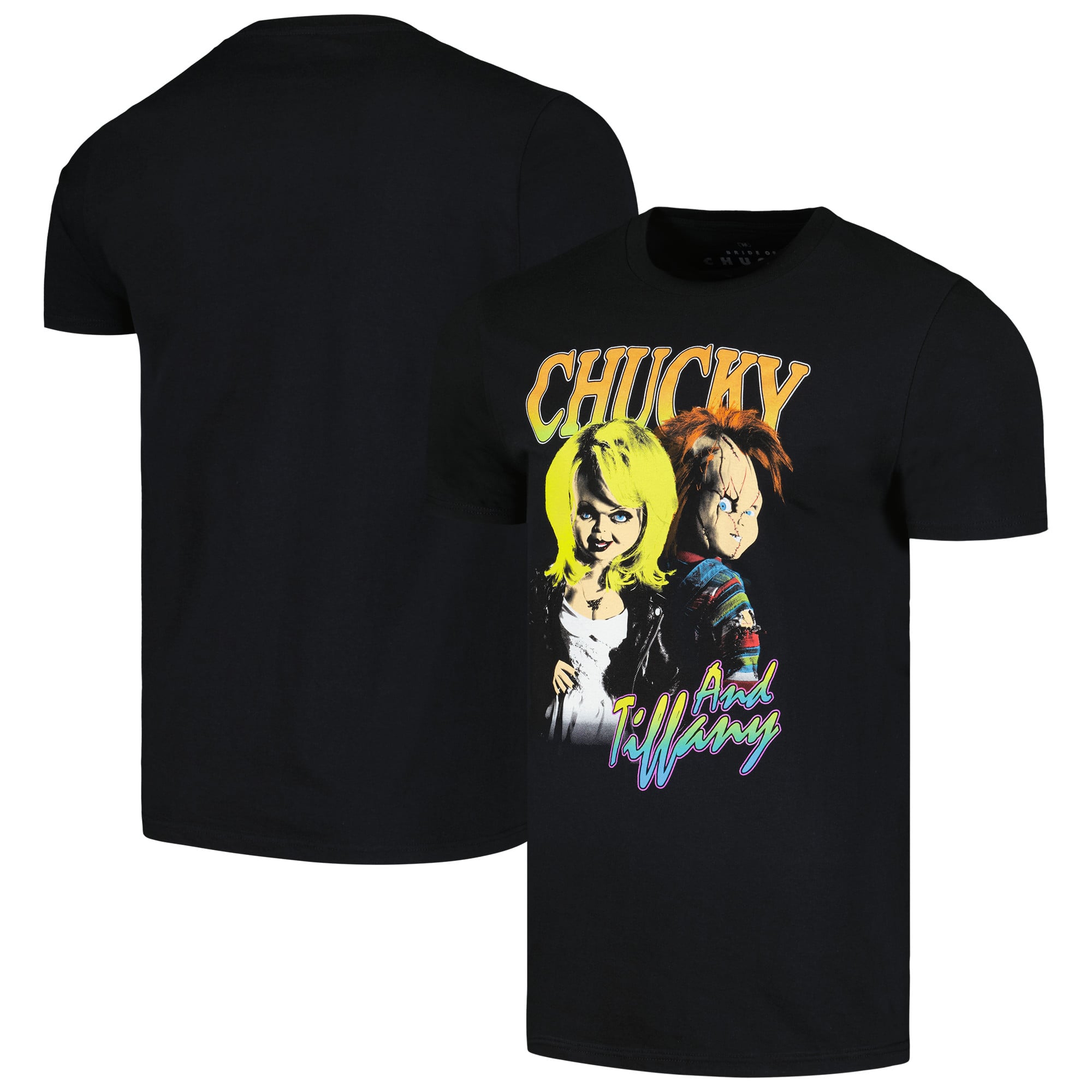 Men's Ripple Junction  Black Chucky Chucky and Tiffany T-Shirt