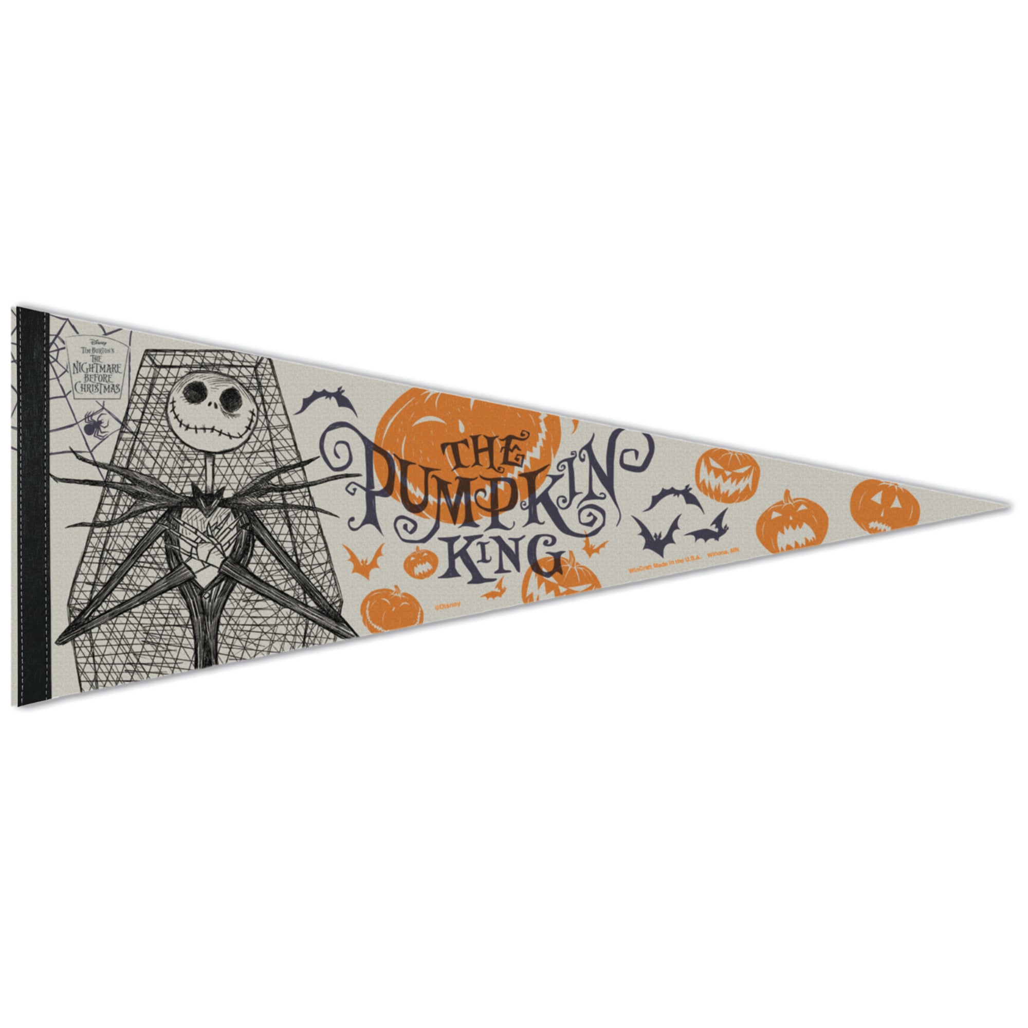 WinCraft The Nightmare Before Christmas 12" x 30" Premium Pennant