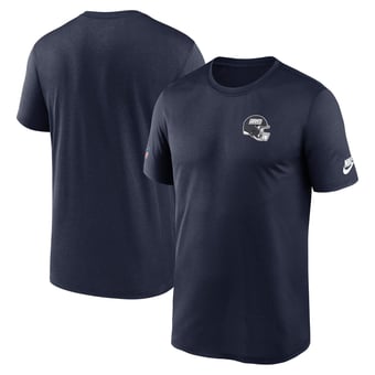 Men's Nike Navy New York Giants Alt Legend Small Logo Dri-FIT T-Shirt