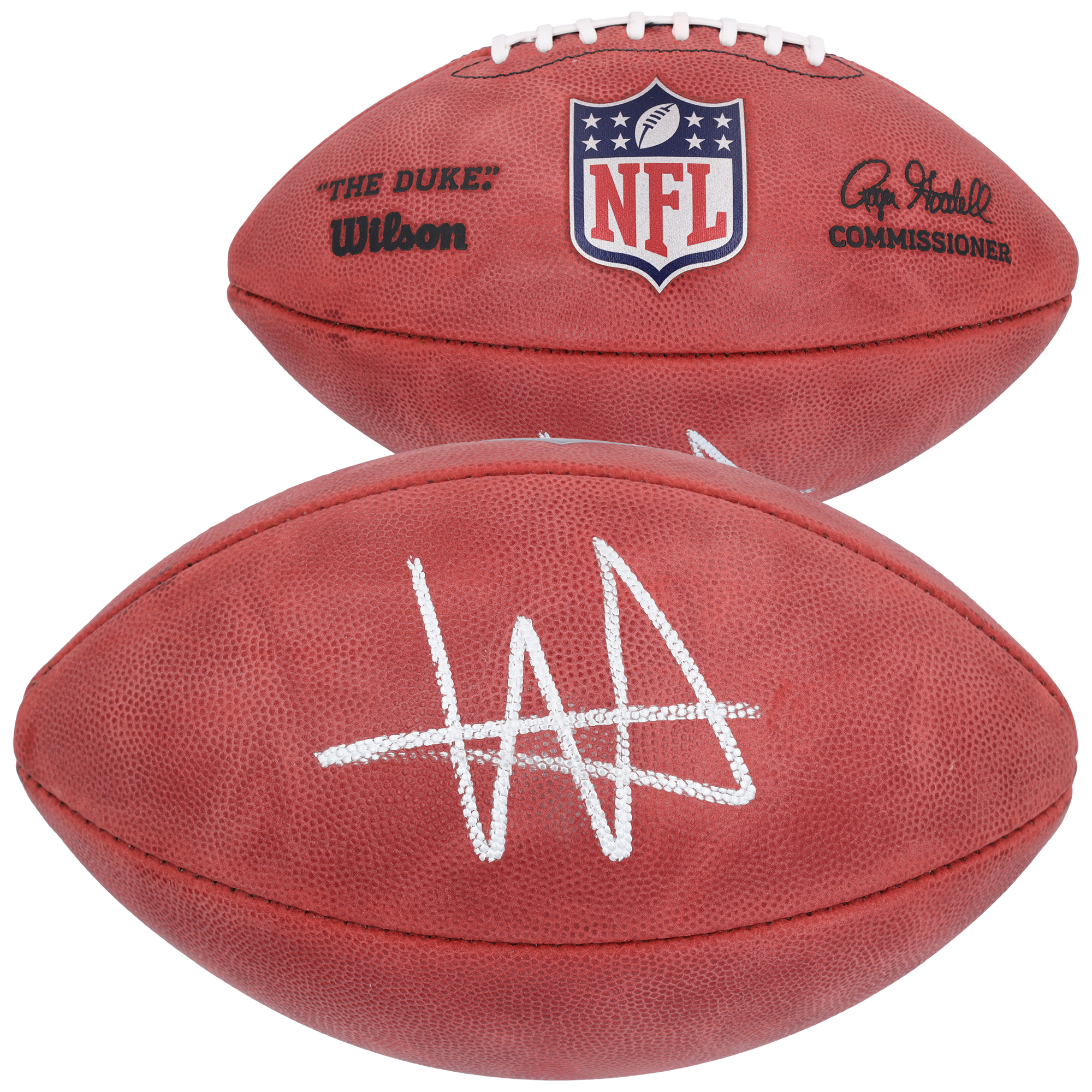 Will Anderson Jr. Houston Texans Autographed Wilson Duke Full Color Football