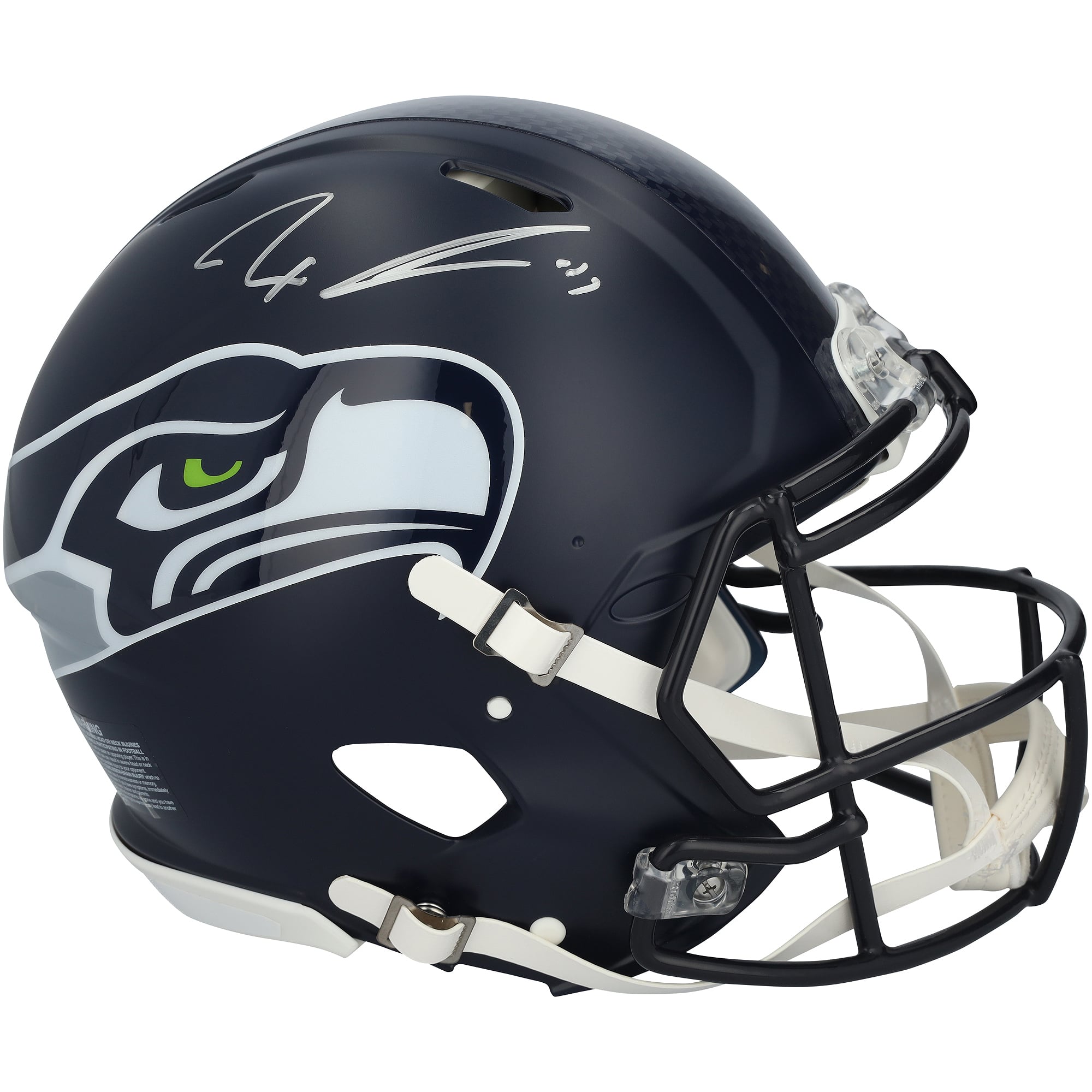 Fanatics Authentic Jaxon Smith-Njigba Seattle Seahawks 2023 NFL Draft First Round Pick Autographed Riddell Speed Authentic Helmet