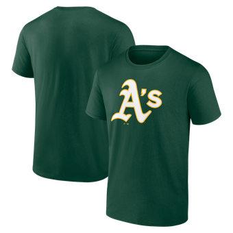 Men's Logo Athletic Green Athletics Official Logo T-Shirt