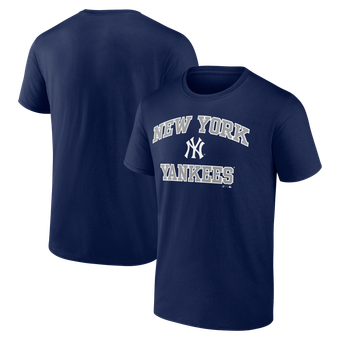 Men's Logo Athletic Navy New York Yankees Heart and Soul T-Shirt