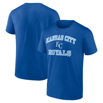 Men's Logo Athletic Royal Kansas City Royals Heart and Soul T-Shirt