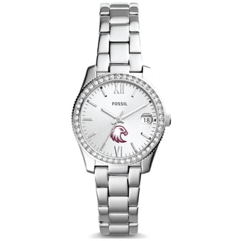 Women's Fossil  Silver Augsburg Auggies Scarlette Mini Three-Hand Date Watch