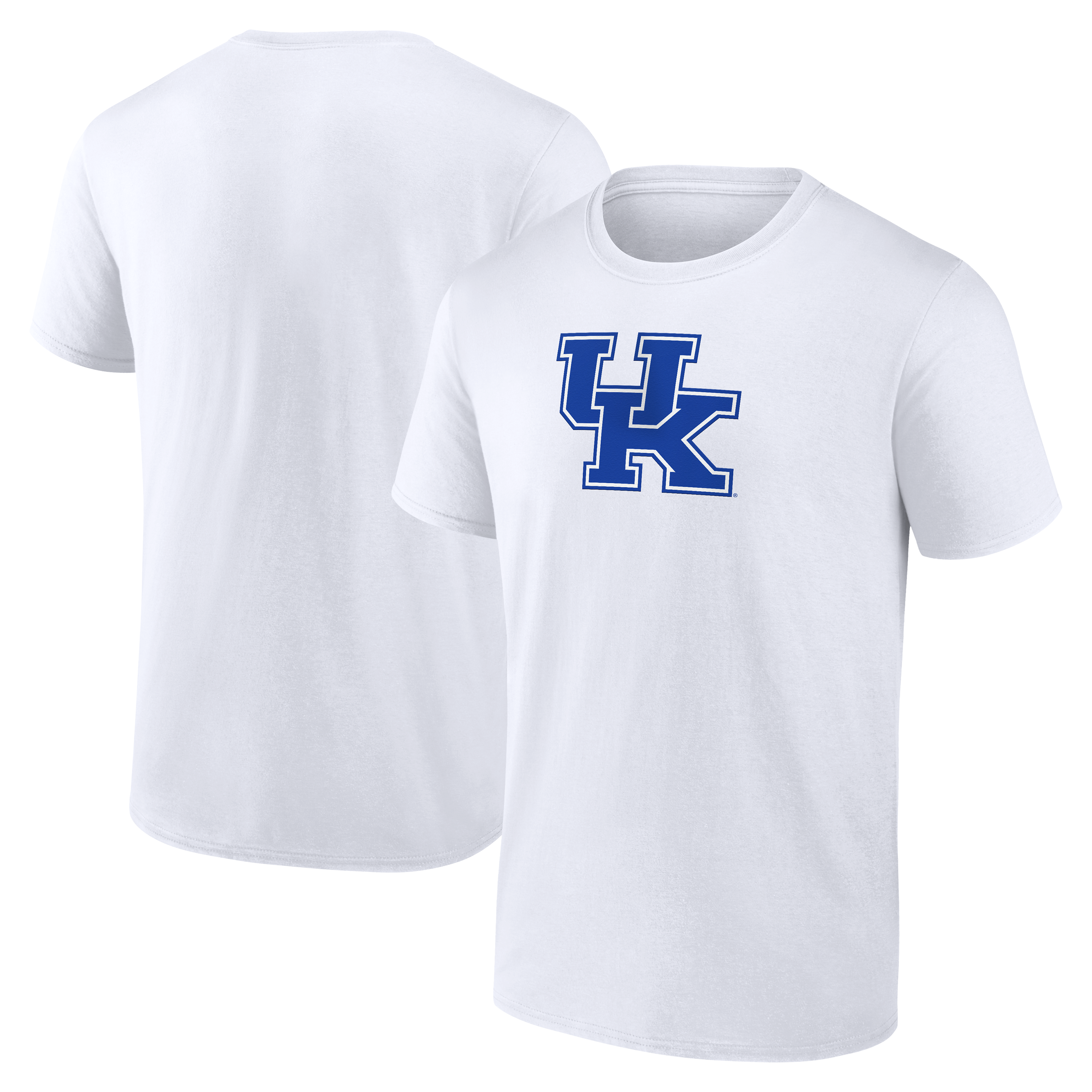Men’s Logo Athletic White Kentucky Wildcats Primary Logo T-Shirt Men’s Logo Athletic White Kentucky Wildcats Primary Logo T-Shirt