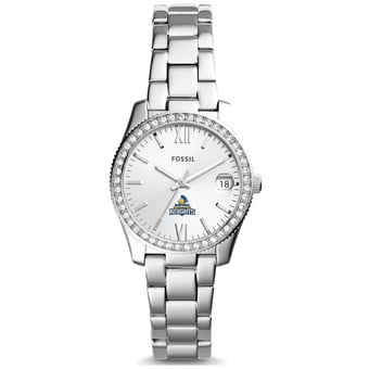 Women's Fossil  Silver Carleton Knights Scarlette Mini Three-Hand Date Watch
