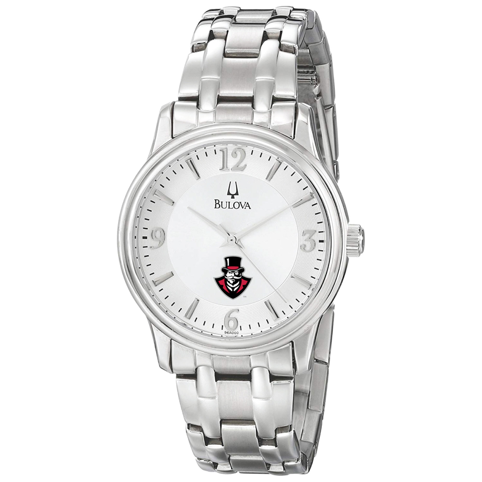 Men’s Bulova Silver Austin Peay State Governors Stainless Steel Quartz Watch Men’s Bulova Silver Austin Peay State Governors Stainless Steel Quartz Watch