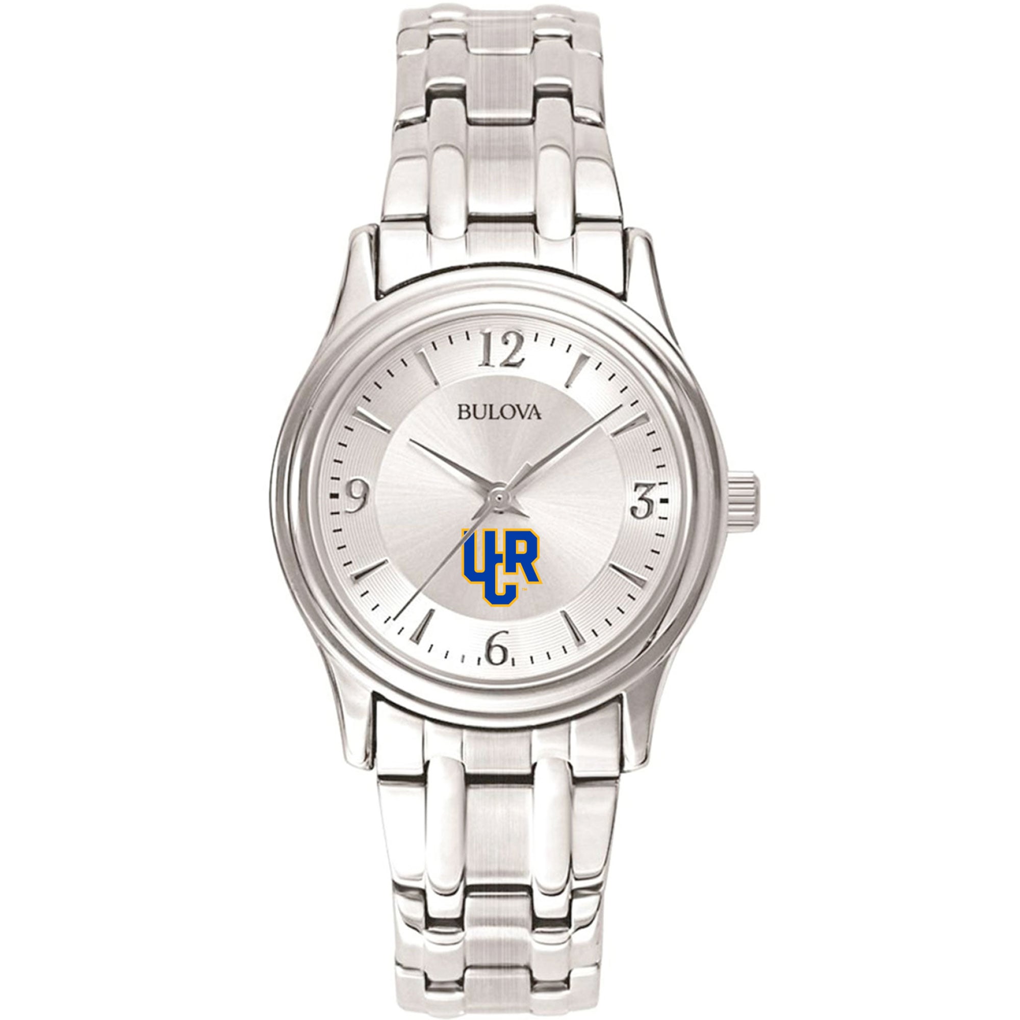Women's Bulova  Silver UC Riverside Highlanders Silver-Tone Dial Stainless Steel Quartz Watch