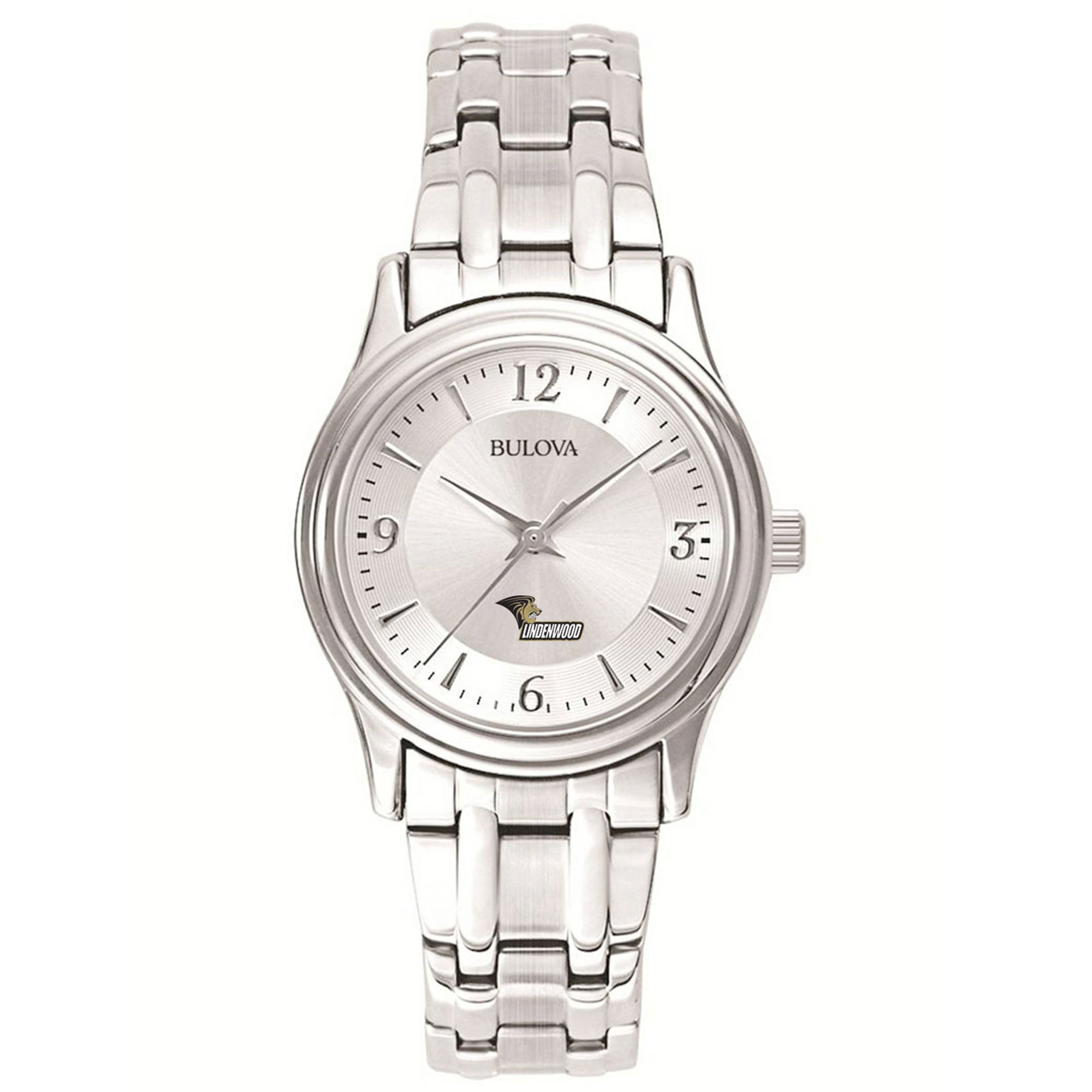 Women's Bulova  Silver Lindenwood Lions Silver-Tone Dial Stainless Steel Quartz Watch