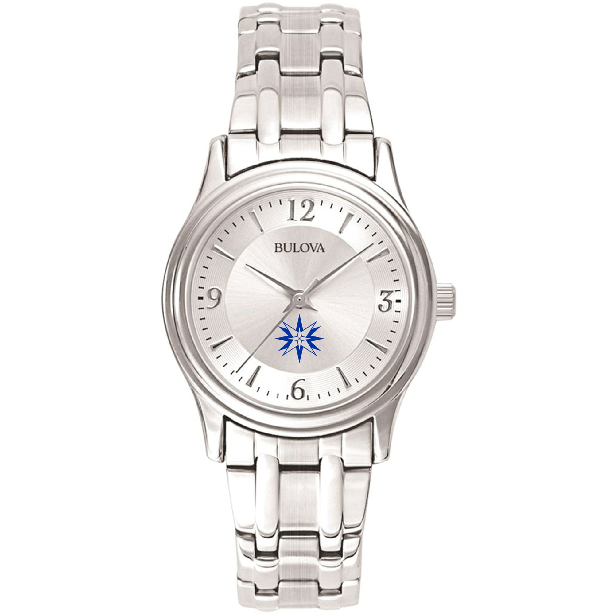 Women's Bulova  Silver Moravian Greyhounds Silver-Tone Dial Stainless Steel Quartz Watch